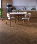 SPC-паркет My Step Aqua Wood Аква Вуд Волнат, 600×120 мм — фото 2