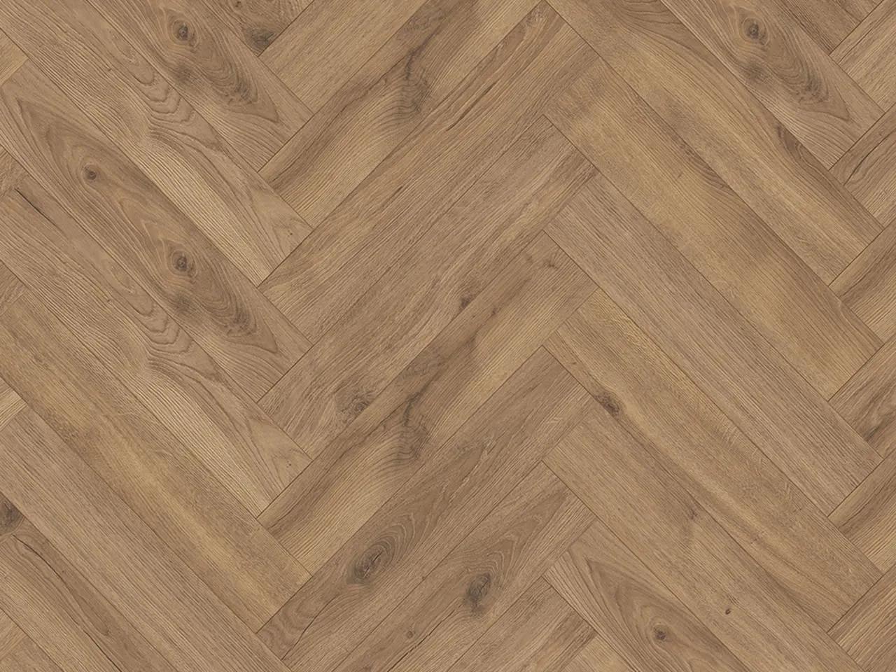Ламинат My Step Herringbone Manor+ Дуб Гавана