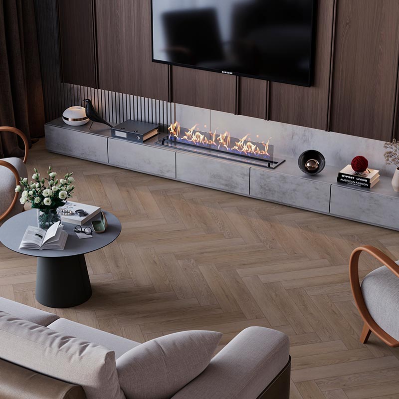 SPC My Step Аква Елка (Aqua Herringbone) 5.05мм MSA176